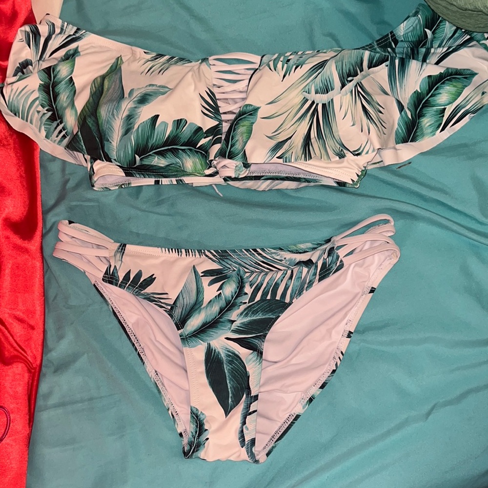 tropical bikini set